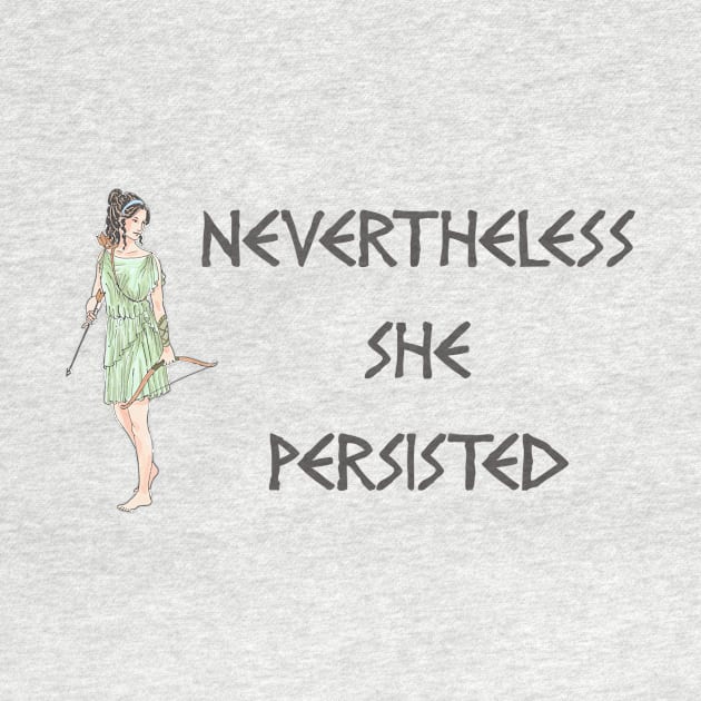 nevertheless she persisted greek by B0red